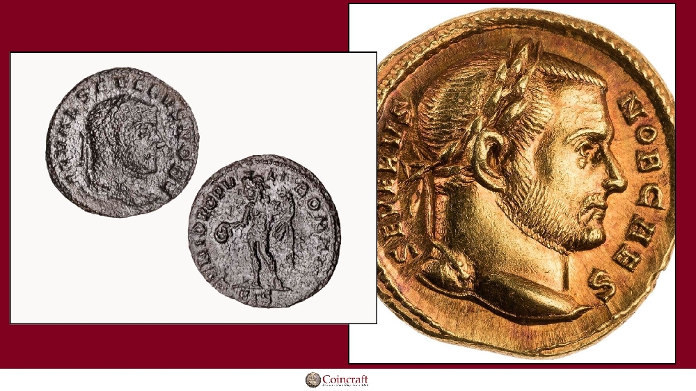 Roman Coin featuring Severus II - Coincraft